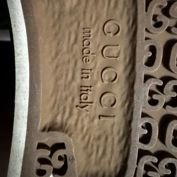 Gucci sequin multicolored sneakers size 6 - Picture 4 of 4